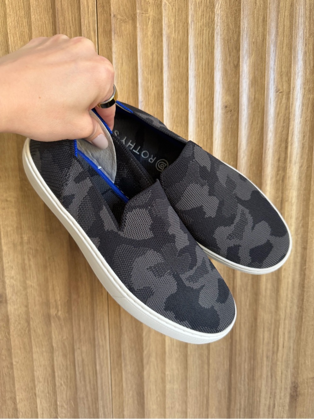 ROTHYS Camo Slip on Sneaker Shoes
